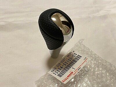 Lexus Genuine ISF CT200h IS250 IS350 RX300 RX350 Shift Knob Leather Black 33504-53100-C0★