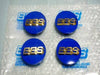 BBS Wheel Center Caps 56mm Genuine Emblem Blue Gold 3D Logo 56.24.203 Set 4pcs ★