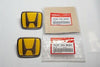 Honda Genuine S2000 AP1 AP2 F&R Yellow Emblem Badge 75701-S2A-000ZF ★
