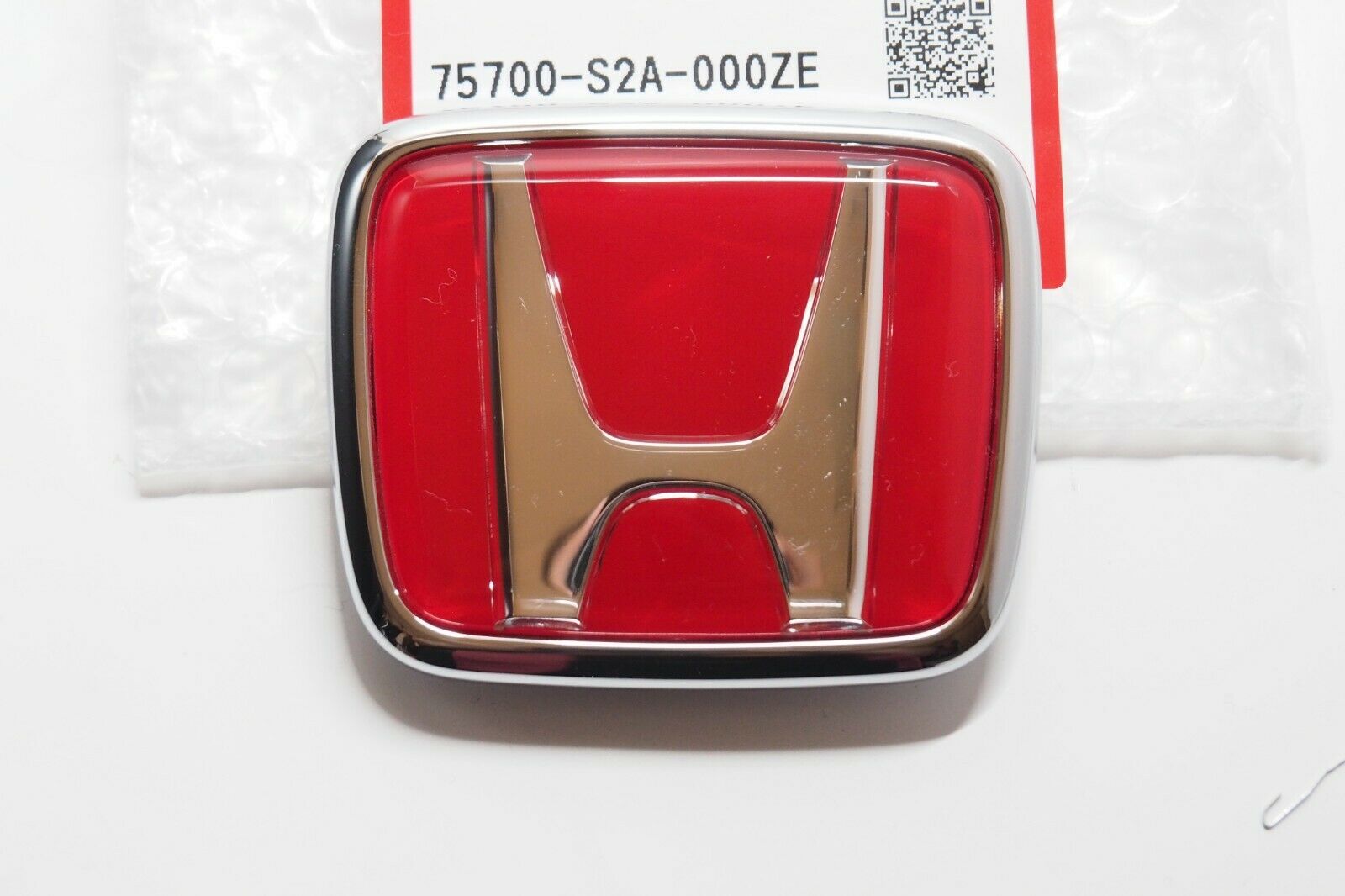 Honda Genuine S2000 AP1 AP2 Red Emblem Badge Set  75701-S2A-000ZE 75700-S2A-000ZE ★