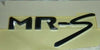 Toyota Genuine 99-07 MR2 Spyder MRS Rear Emblem Badge Chrome MR-S ZZW30  JDM
