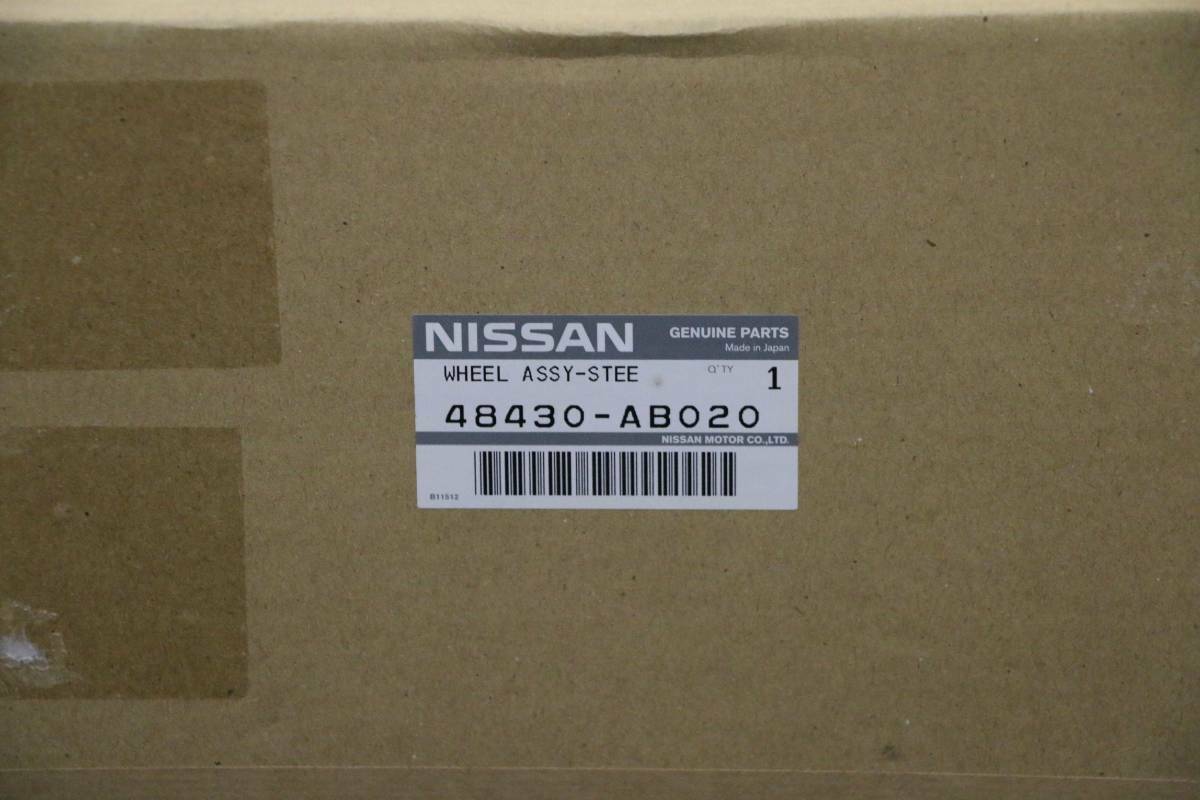 Nissan Genuine Skyline GT-R R34 BNR34 V-SPECⅡ M-SPECⅡNur Steering Wheel Gold Stitch  New ★