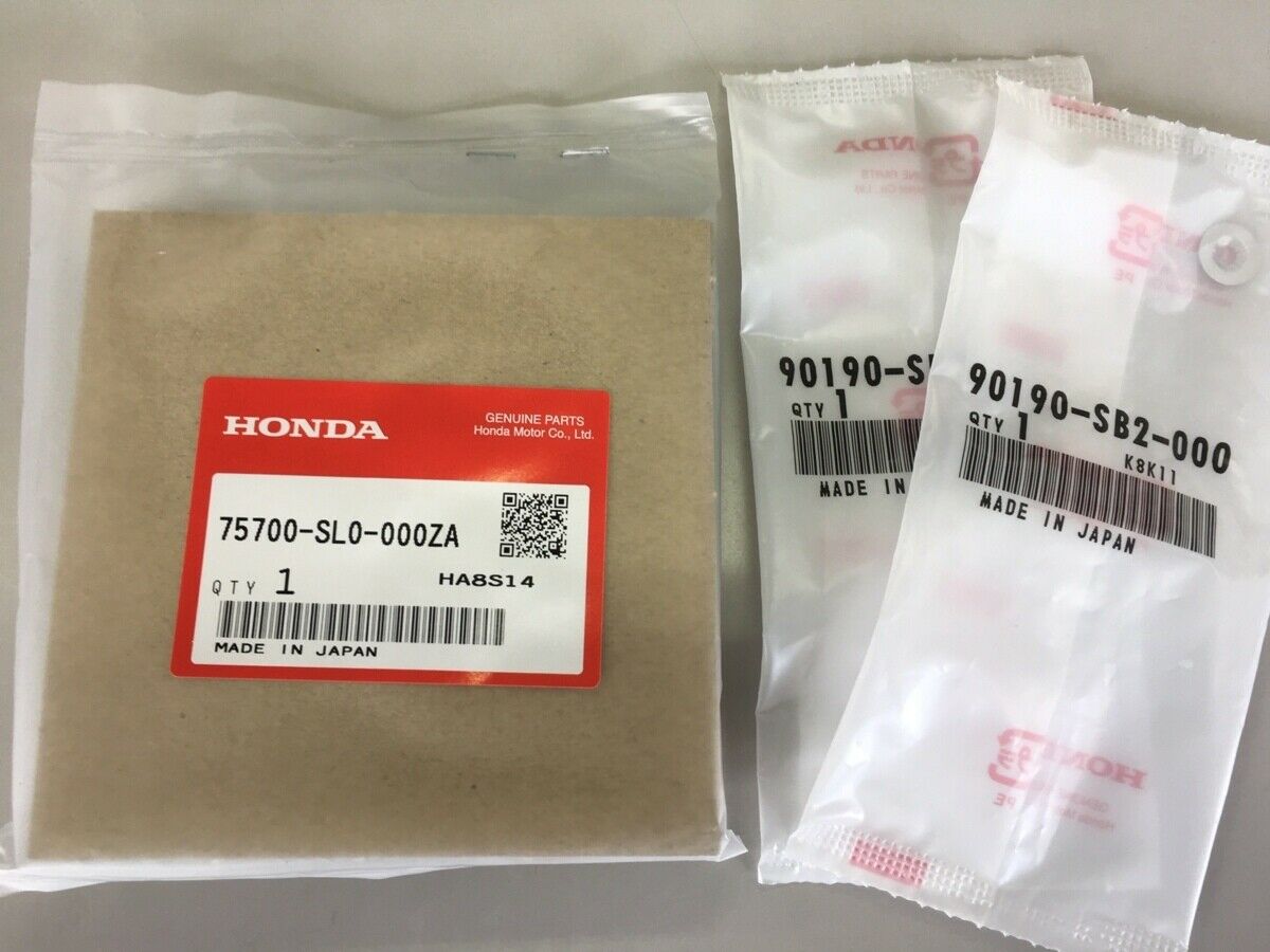 Honda Genuine Acura NSX NA1 NA2 Front Emblem Formula Red 75700-SL0-000ZA ★