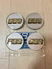 BBS Wheel Center Caps 70mm Genuine Emblem Platinum Silver 56.24.173 Set Of 4pcs ★