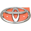 Toyota 86 ZN6 Front & Rear Emblems Badges Chrome 13-16 Scion FR-S FRS