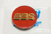 BBS Wheel Center Caps 70mm Genuine Emblem Red Gold 3D Logo 56.24.099 Set 4pcs ★
