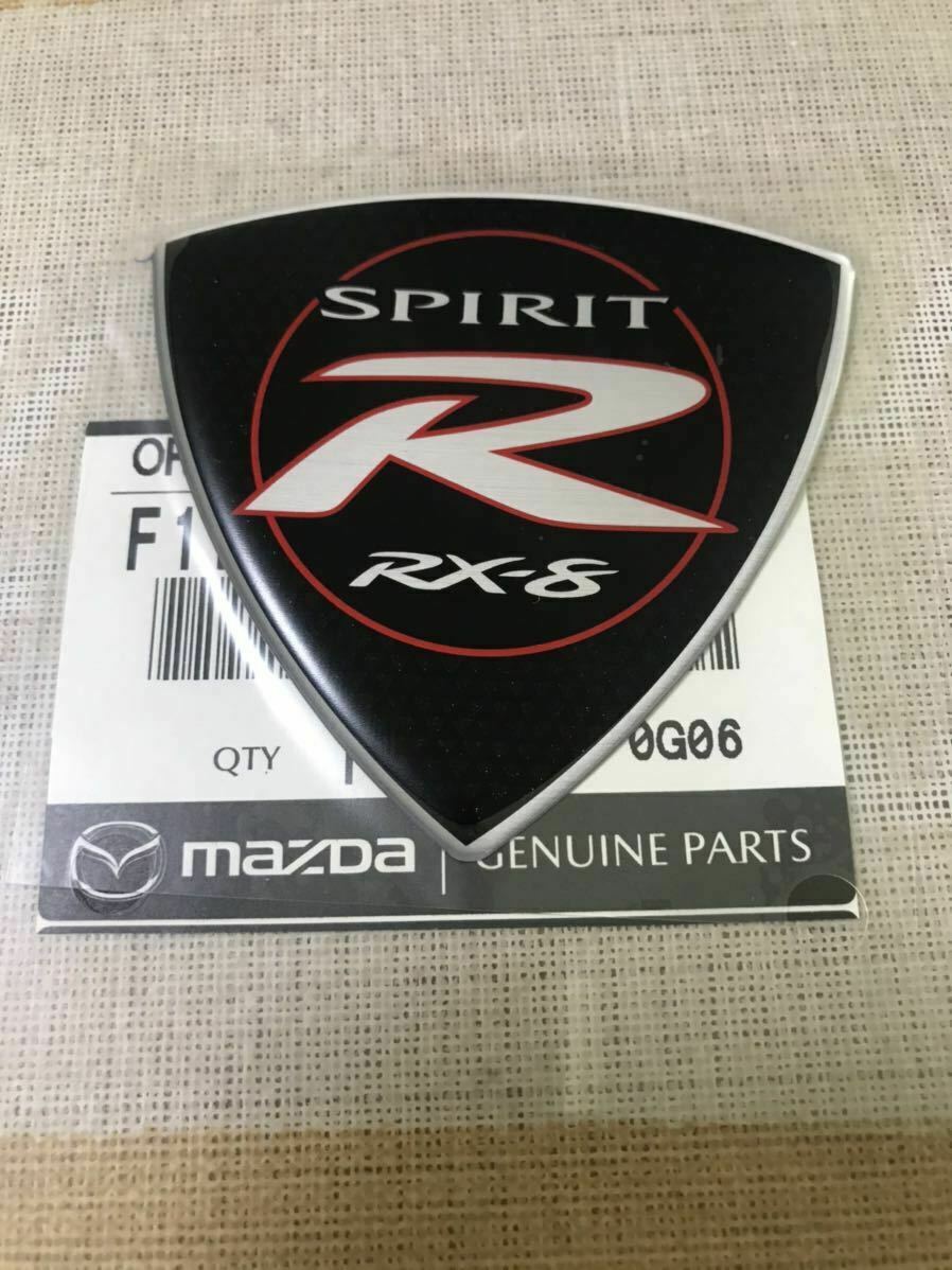 Mazda Genuine RX8 RX-8 Limited Spirit R Emblem Badge Set F1Y5-51-781 ★
