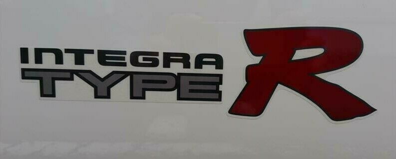 Honda Genuine 94-01 Integra Acura DB8 DC2 TYPE-R Sticker Decal Set Right & Left ★