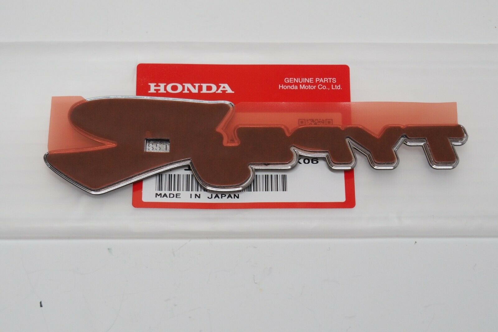 Honda Genuine 2001-2005 Civic Type R EP3  Rear Emblem 75717-S5T-E01 ★