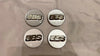 BBS Wheel Center Caps 56mm Genuine Emblem Platinum Silver 56.24.182 Set Of 4pcs ★