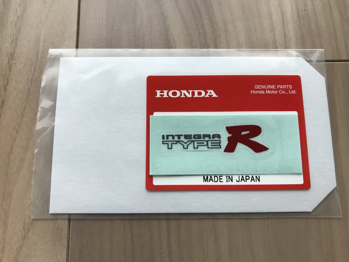 Honda Genuine Acura 97-01 Integra Type R Front Strut Tower Bar Decal Sticker ★