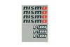 NISSAN NISMO Genuine NISMO S-tune Sticker Set  Black Decal Sheet 99992RN242