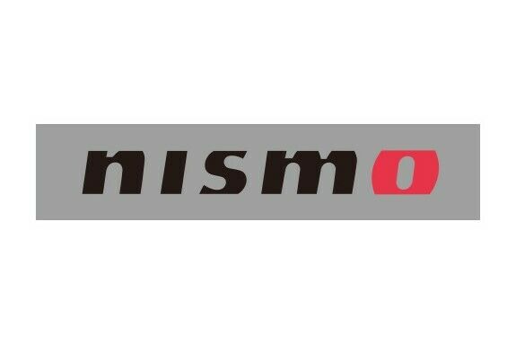 NISSAN NISMO Genuine NISMO Logo Sticker Black letter punch Decal 99992RN228