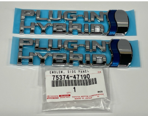 Toyota Prius Prime Plug-in Hybrid EMBLEM 2012 2013 2014 2015 2016 From Japan New