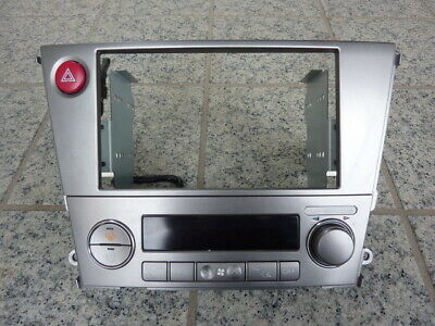 SUBARU  LEGACY Outback Double 2DIN Audio Panel Fascia BP BL Silver 72311AG000