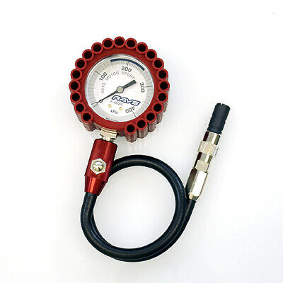 RAYS Racing Tire Pressure Air Gauge 60mm KPA BLACK carry case