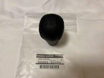 Nissan Genuine Patrol Safari Gu Y61 Leather Shift Knob Control Lever 32865-40U00 New ★