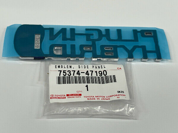 Toyota Prius Prime Plug-in Hybrid EMBLEM 2012 2013 2014 2015 2016 From Japan New