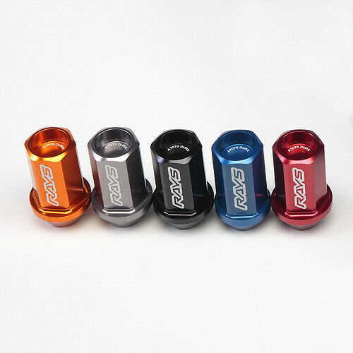 RAYS DURA-NUT L42 STRAIGHT TYPE LUG NUTS & LOCK SET OF 20 GM 12X1.5 12X1.5