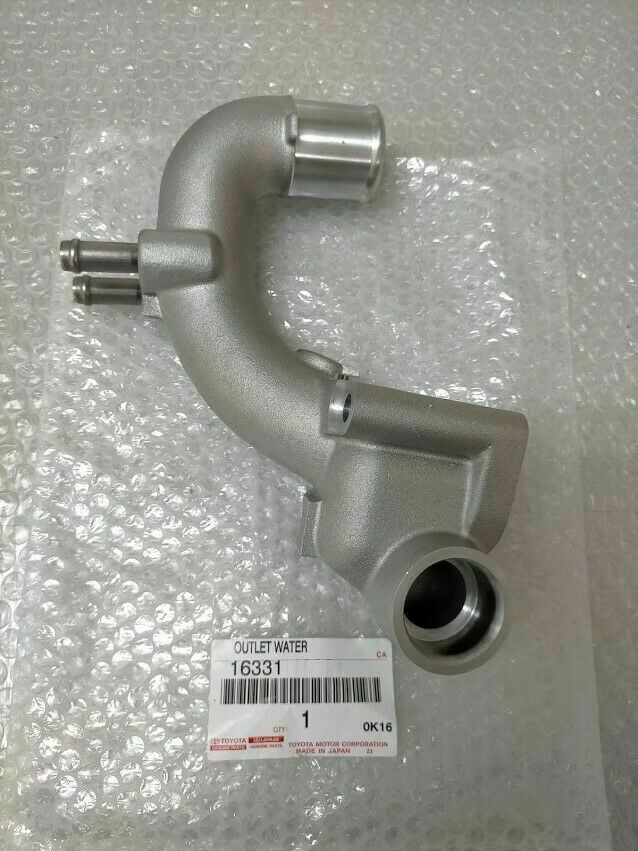 Toyota Genuine Supra JZA80 MK4 2JZ-GTE  Water Coolant Outlet Pipe Neck OEM Parts