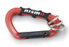 NISSAN NISMO Genuine Plastic Carabiner Key Ring Red  KWA1050C20RD