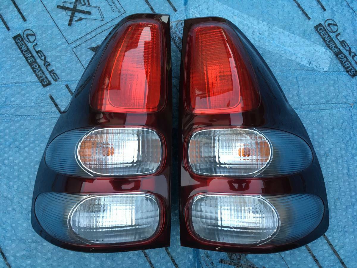 JDM Toyota Land Cruiser Prado RZJ120W Taillights Tail Lights Lamps Set OEM