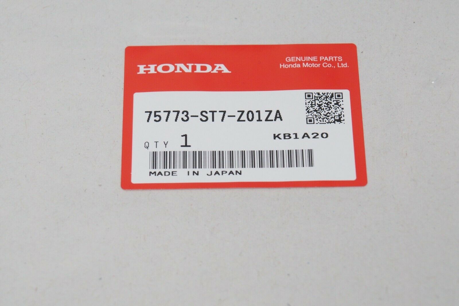 Honda Genuine 94-01 Integra Acura DB8 DC2 TYPE-R Sticker Decal Set Right & Left ★