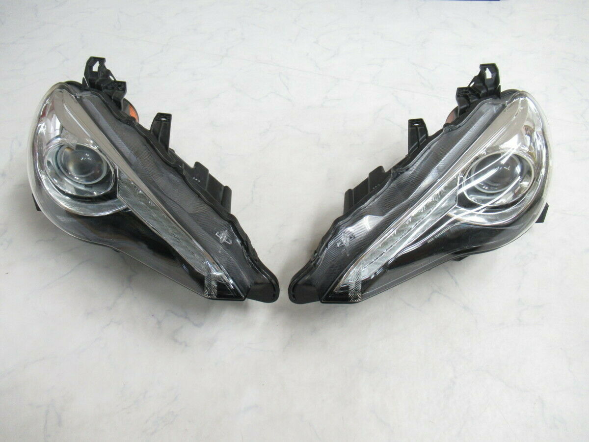 Toyota Genuine 2012 86 GT86 SCION FR-S FRS HID Headlights Set Used ★