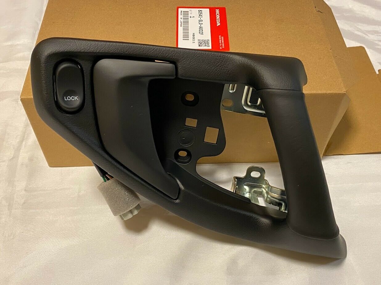 Honda ACURA Genuine NSX NA1 NA2 Right Door Handles ASSY Leather Black 83541-SL0-A02ZF ★