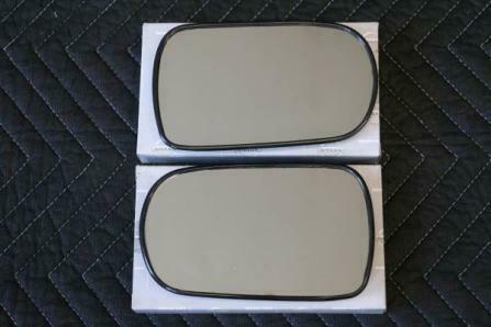 Nissan Genuine Skyline R32 GT-R BNR32 Side Mirror Glass Left and Right Set New ★