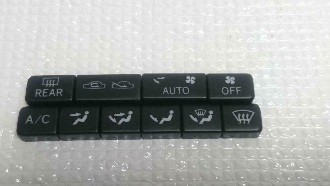 Toyota Supra JZA80 Genuine Air Conditioner Panel Switch Button Set New OEM