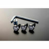 Toyota Genuine TRD License plate bolt with security Lock bolt MS010-00028