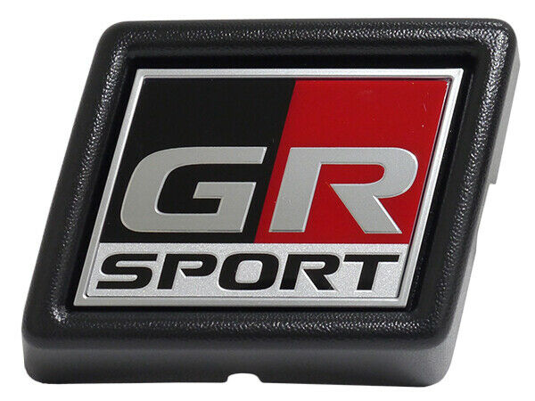 Toyota GR sport emblem Genuine Radiator Grille Emblem gazoo racing 75310-47090