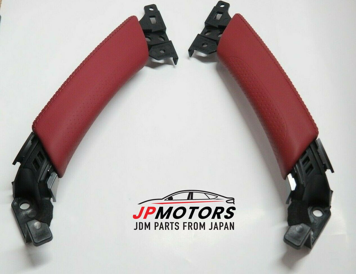 Nissan Genuine R35 GT-R nismo Red Leather Door Pull Handle Right & Lef ...