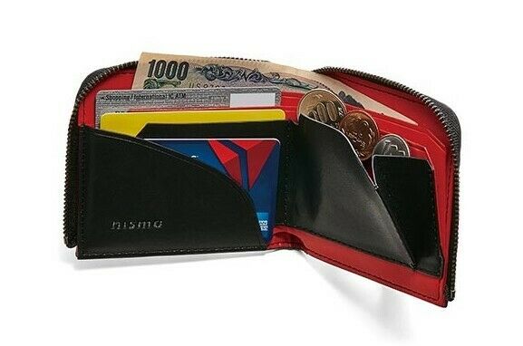 NISSAN NISMO Genuine PREMIUM carbon leather mini wallet KWA1250L20