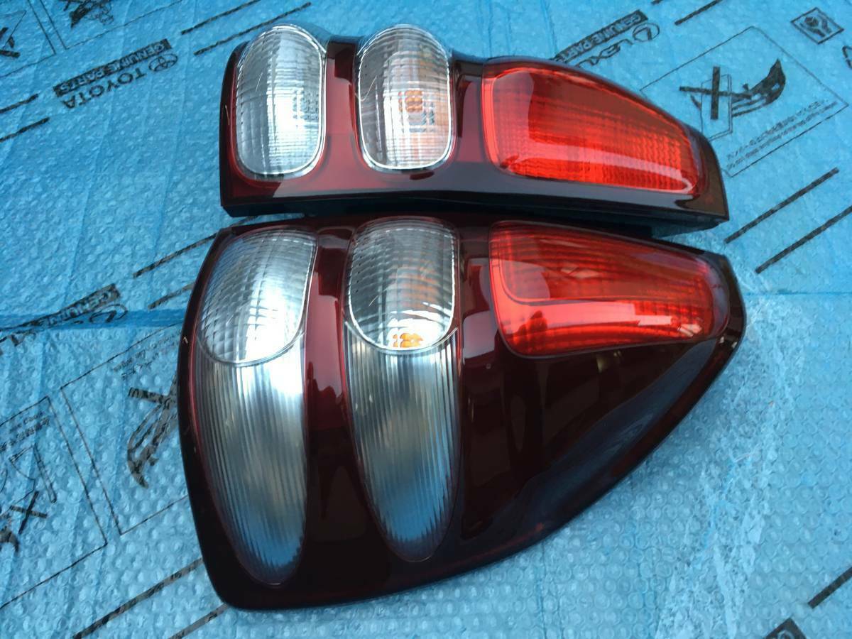 JDM Toyota Land Cruiser Prado RZJ120W Taillights Tail Lights Lamps Set OEM