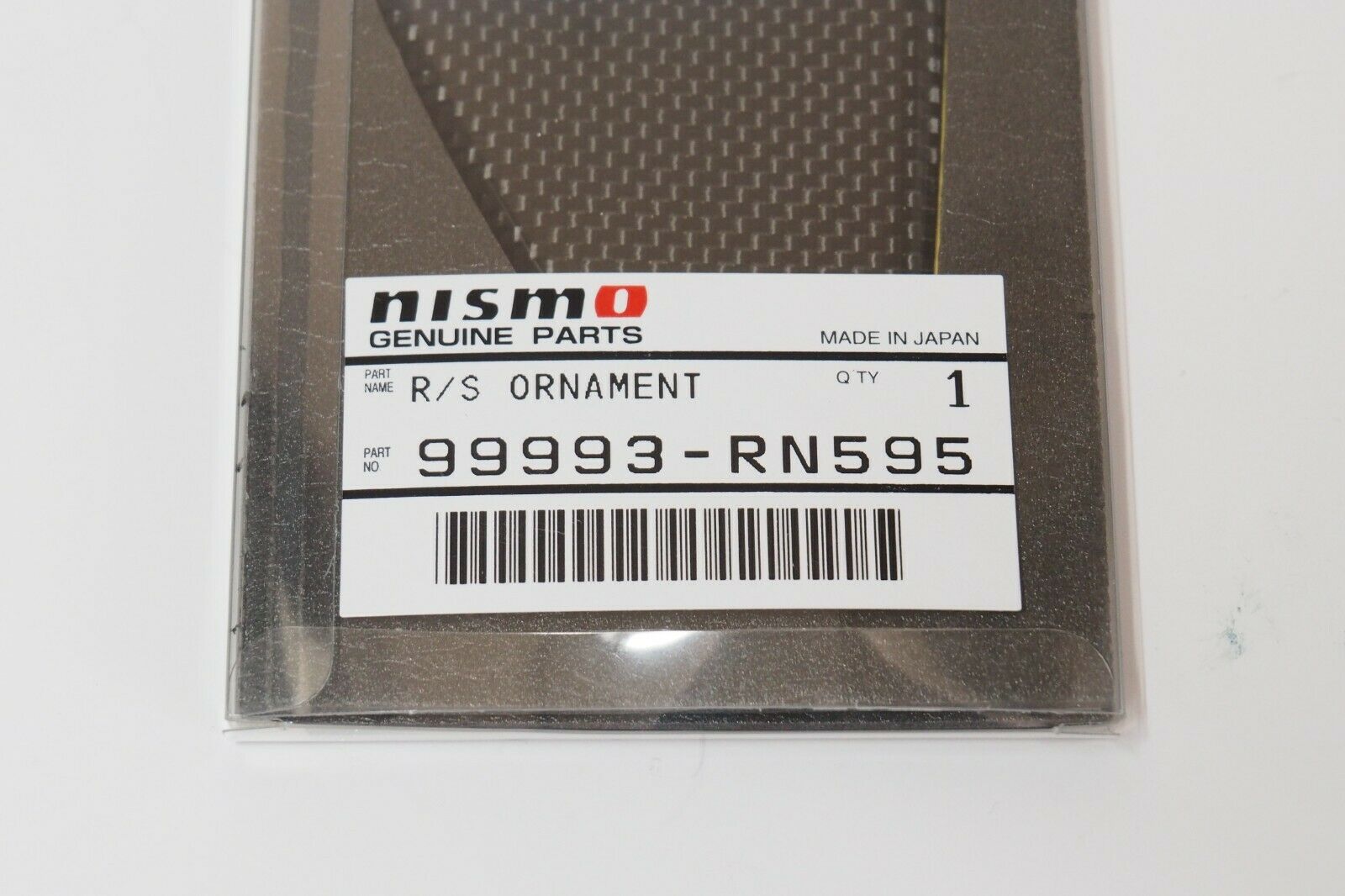 Nissan Genuine Skyline GTR GT-R R33 Nismo Rear Spoiler Ornament  99993-RN595 ★