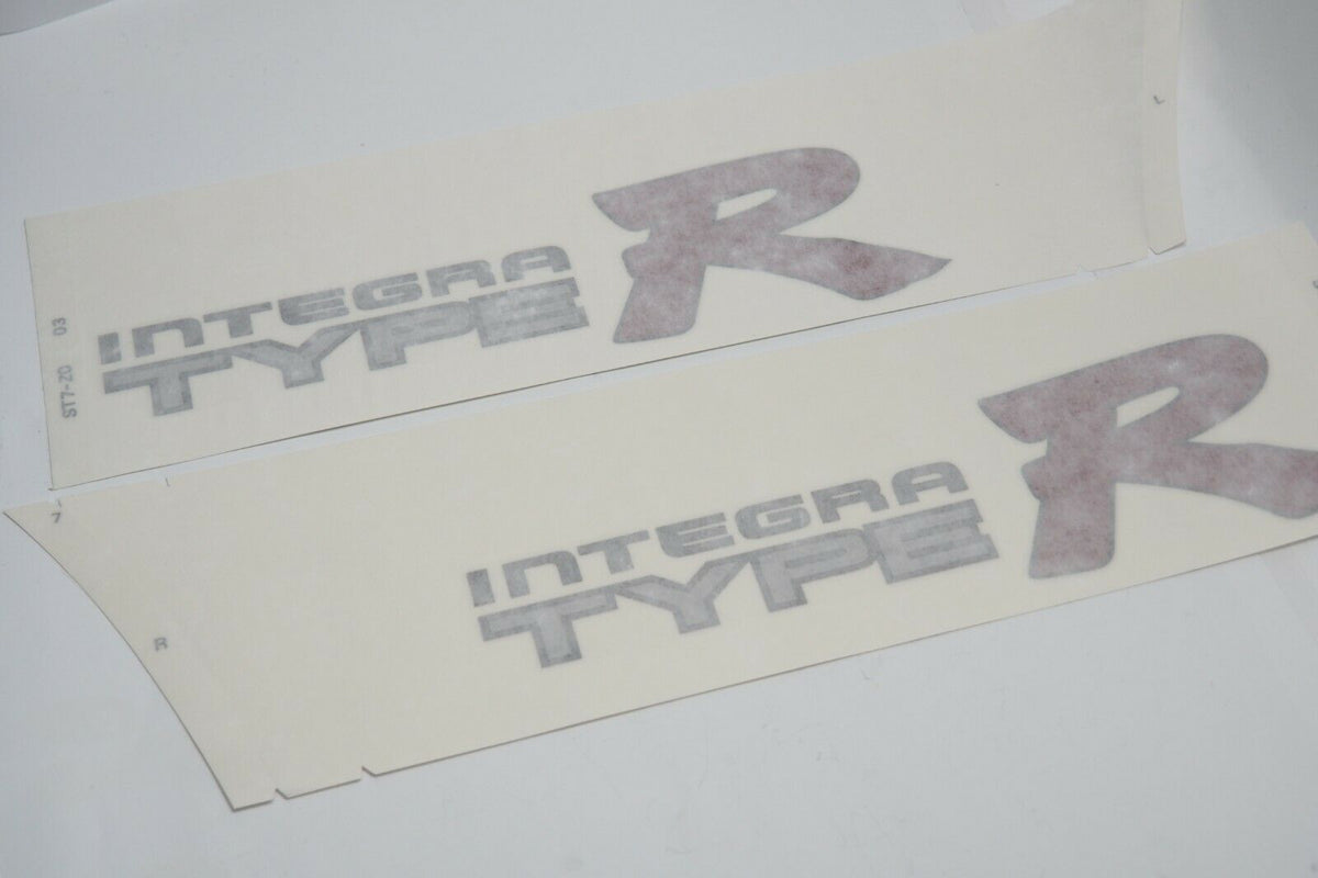Honda Genuine 94-01 Integra Acura DB8 DC2 TYPE-R Sticker Decal Set Rig ...