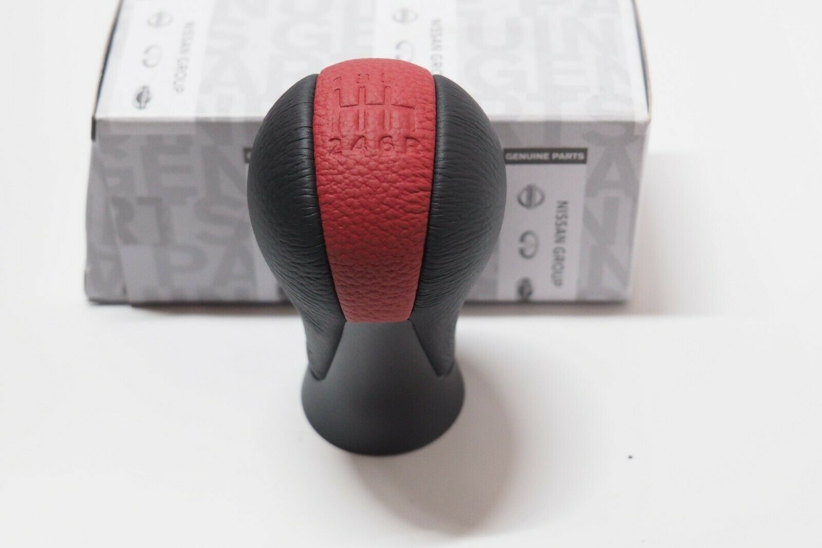 thumbnail image 2 of Nissan Genuine OEM Nismo Shift Knob – Fairlady Z Z34 / Infiniti 370Z – Red, 6MT, JDM 2 of 6