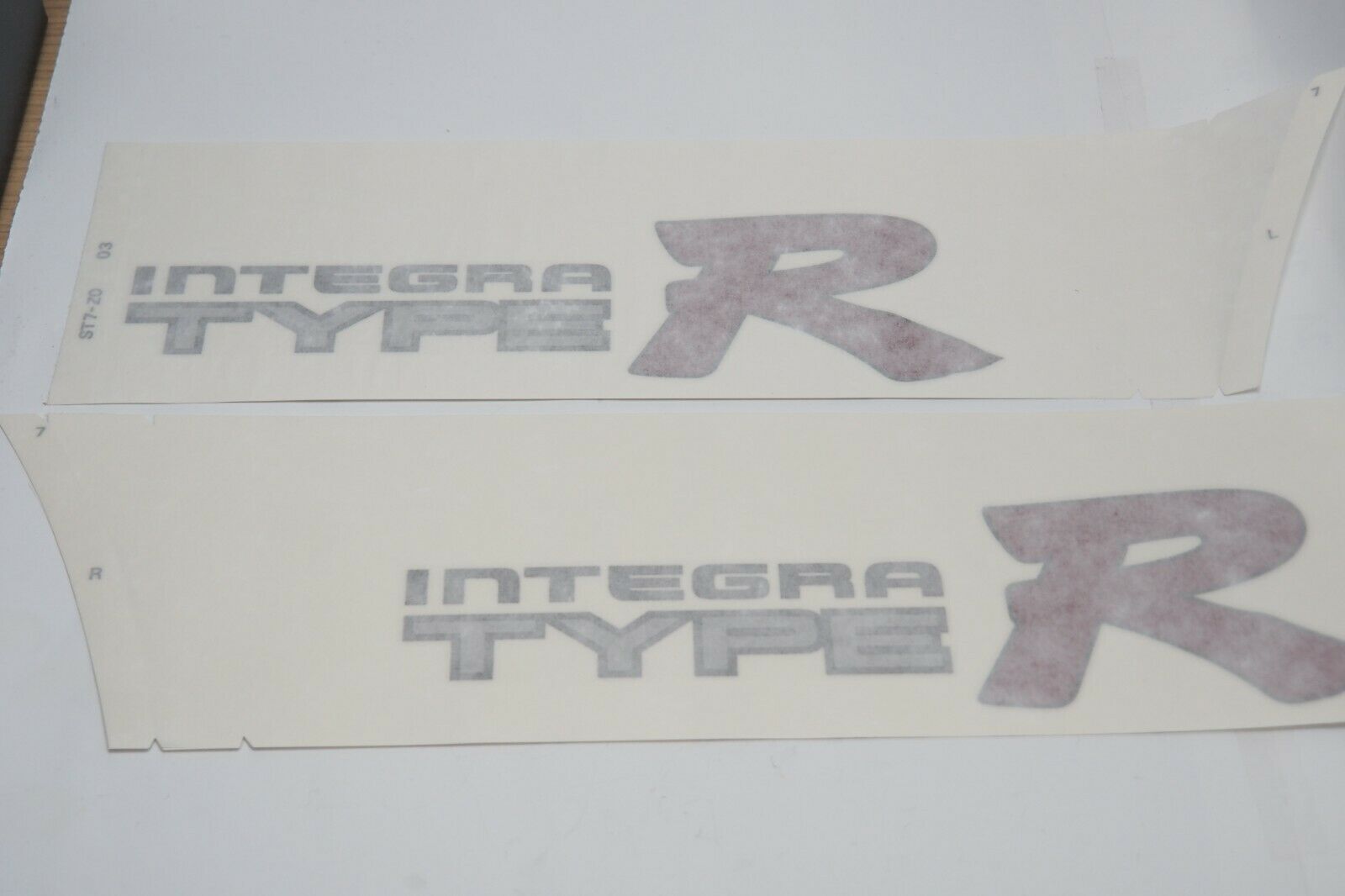 Honda Genuine 94-01 Integra Acura DB8 DC2 TYPE-R Sticker Decal Set Right & Left ★