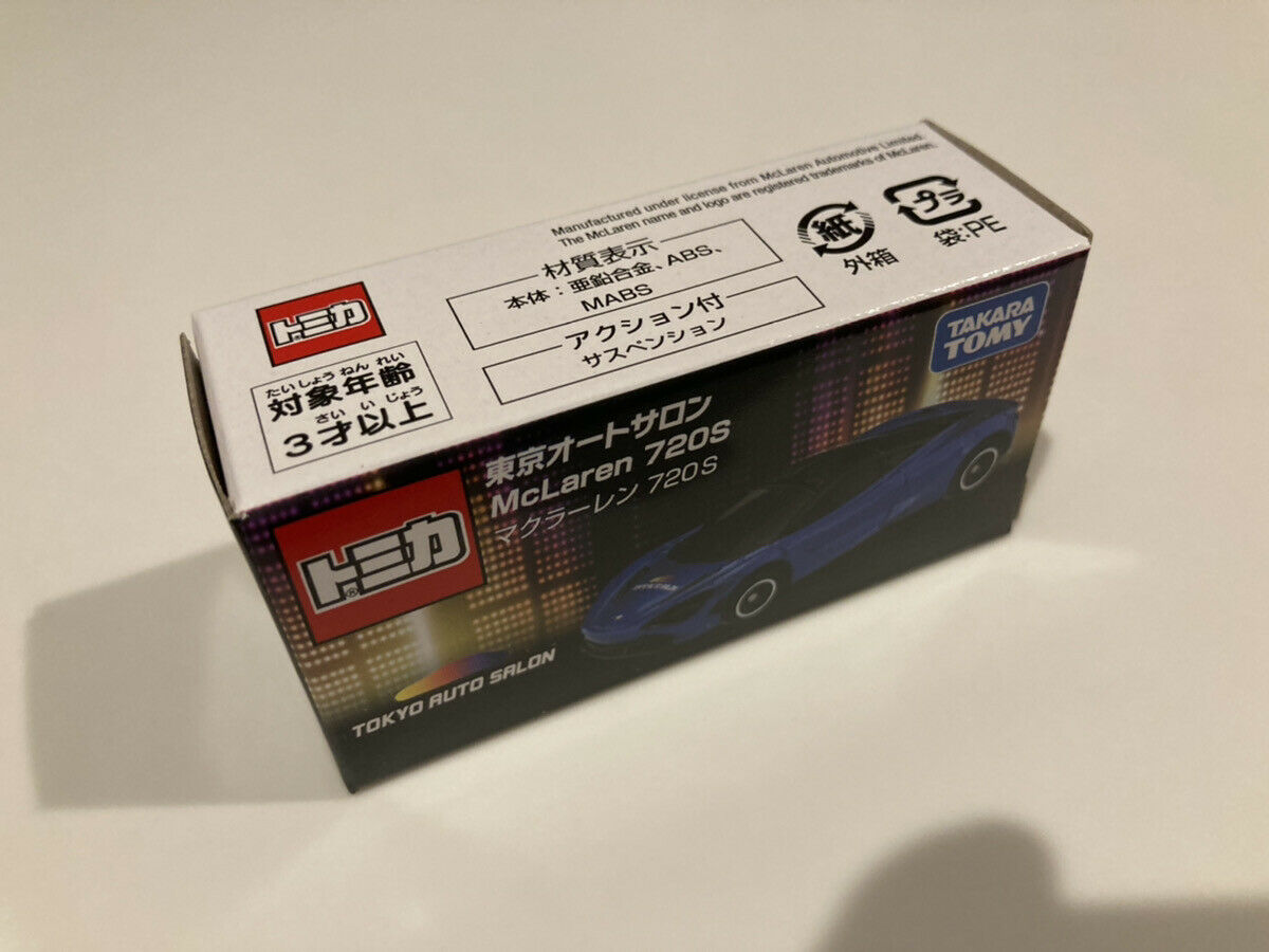 Tomica Tokyo Auto Salon 2022 Limited McLaren 720S Tomicacar Japan TAKARA TOMY