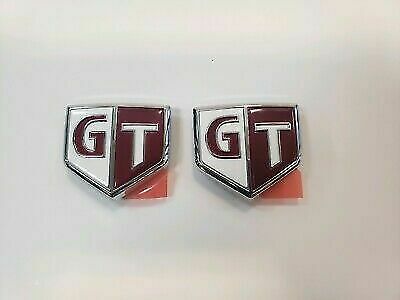 Nissan Genuine 99-02 Skyline R34 Side "GT" Emblem Badge Set 63896-AA100 New ★