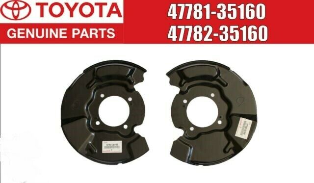 Toyota Genuine FJ Cruiser 4Runner Splash Shield Backing Plate Dust Shield LH RH