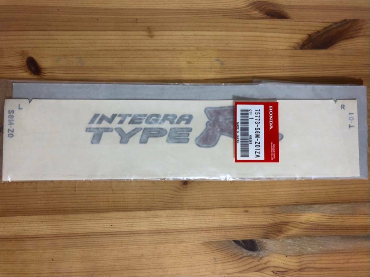 Honda Genuine Integra Type R DC5 Acura RSX Side Decal 75773-S6M-Z01ZA ★