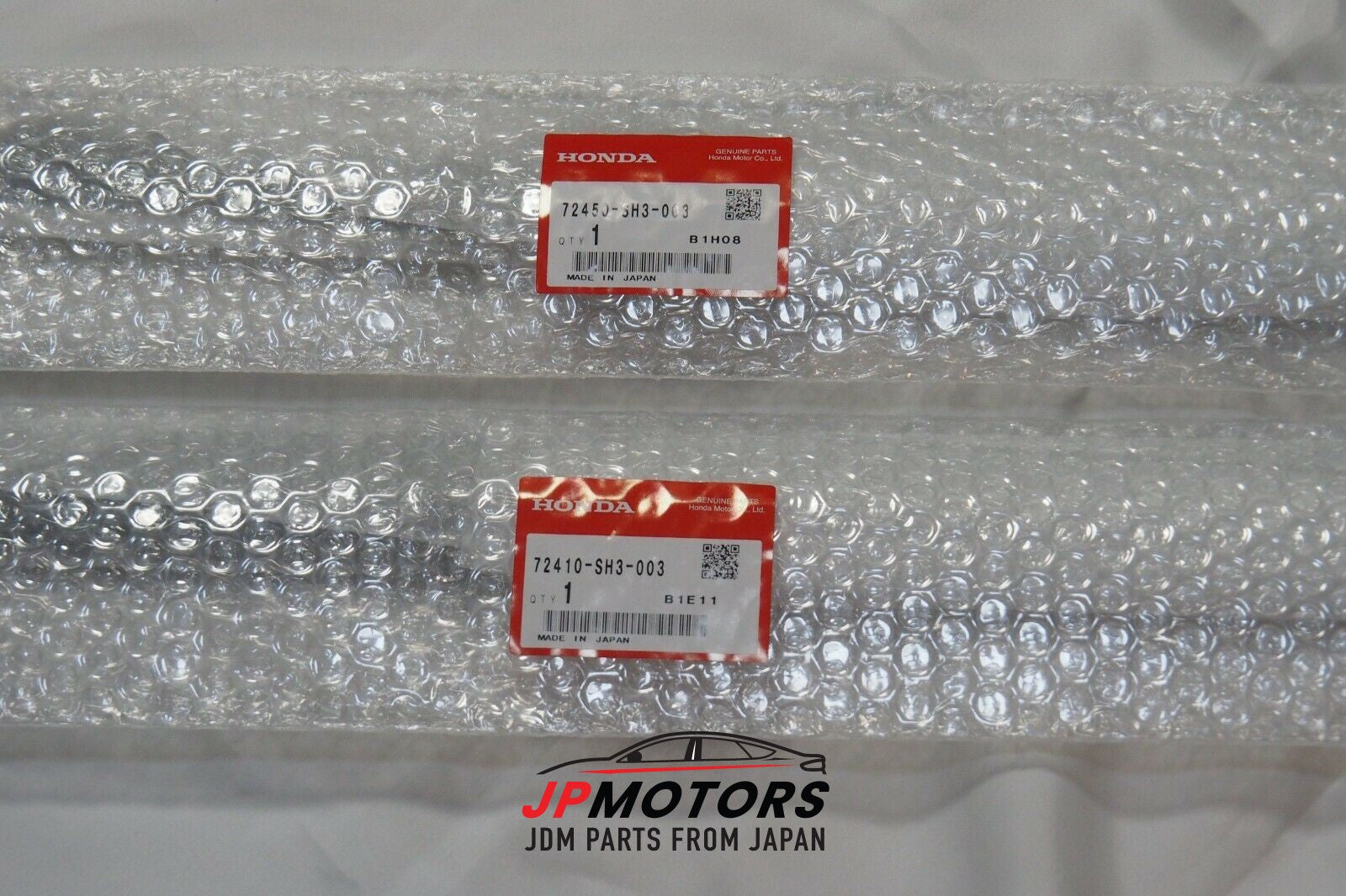 Honda Genuine CRX CR-X 88-91 EF2 EF6 EF7 EF8 Front Door Window Molding Set ★